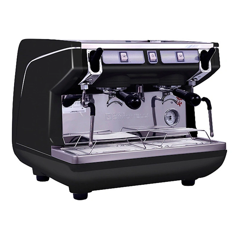 Кофемашина Nuova Simonelli Appia Life Compact 2Gr S 220V black, white, red+economizer+high groups