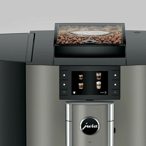 Кофемашина JURA X10 Dark Inox