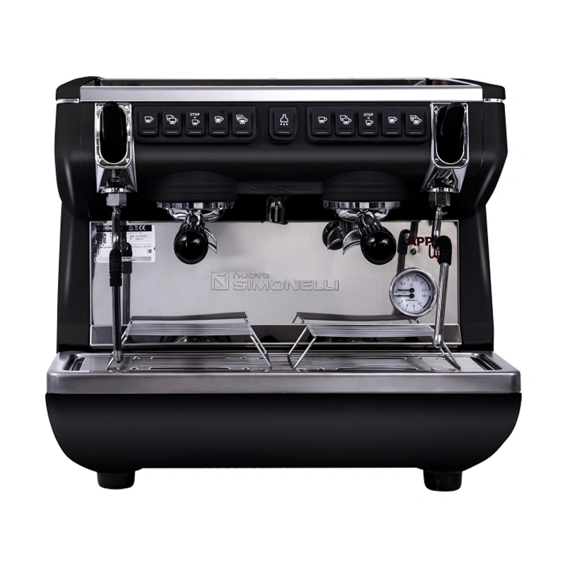 Кофемашина Nuova Simonelli Appia Life Compact 2Gr V 220V black, white, red+economizer+high groups