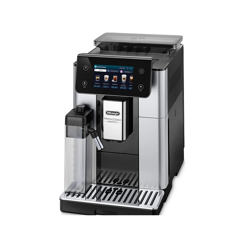 Кофемашина Delonghi ECAM630.75.TSM Два кувшина для молока LatteCrema Hot (горячие напитки); LatteCrema Cool (холодные напитки); фильтр для воды; мерная ложка для молотого кофе с кисточкой; силиконовая форма для льда; полоска для определения жесткости воды