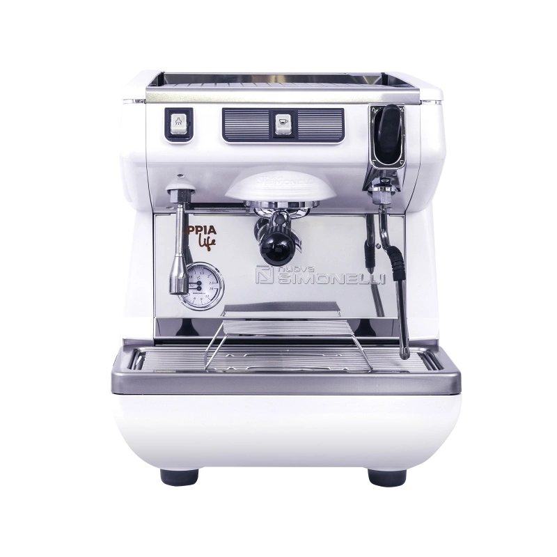 Кофемашина Nuova Simonelli Appia Life 1Gr S 220V white, black, red+high groups