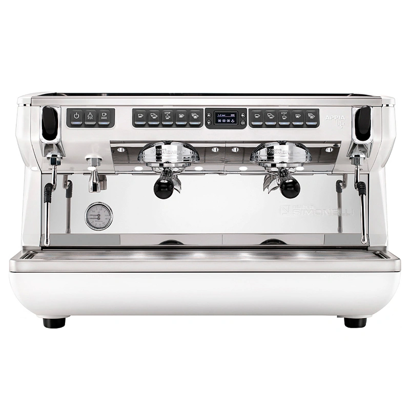 Кофемашина Nuova Simonelli Appia Life XT 2Gr V 220V black, white, red+high groups