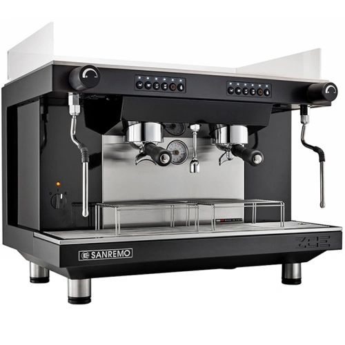 Кофемашина рожковая автоматическая Sanremo Zoe Tall SED 2GR черная