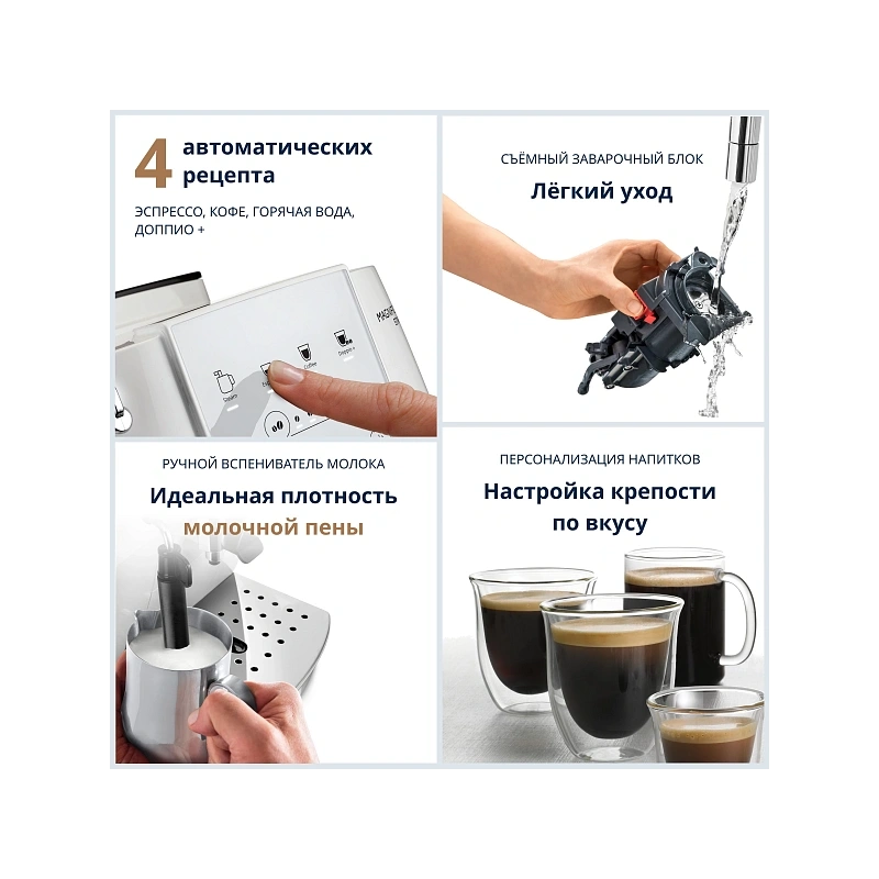 Кофемашина DeLonghi ECAM220.21.WW