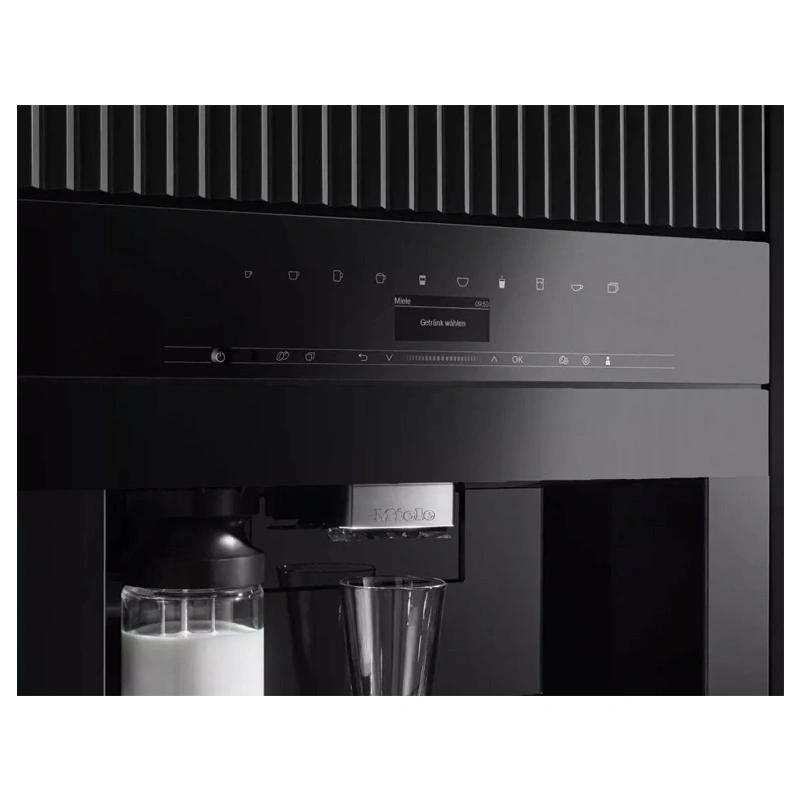 Встраиваемая кофемашина Miele CVA7440 OBSW, чёрный обсидиан