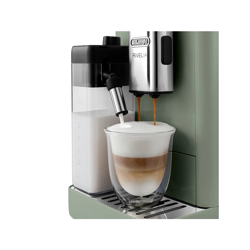Кофемашина DeLonghi EXAM441.55.GR Сменный контейнер для зёрен (2шт.); мерная ложка; полоска для определения жёсткости воды