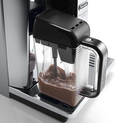 Кофемашина DeLonghi ECAM650.85.MS Графин для молока (2 шт.); узел подачи горячей воды/пара; мерная ложка; форма для льда (2шт.); полоска-индикатор жёсткости воды; фильтр; инструкция