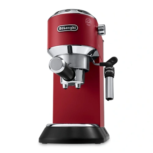 Рожковая кофеварка DeLonghi EC685.R EX:4 Холдер для кофе в чалдах, корзины для холдера, мерная ложечка, декальцинатор, инструкция
