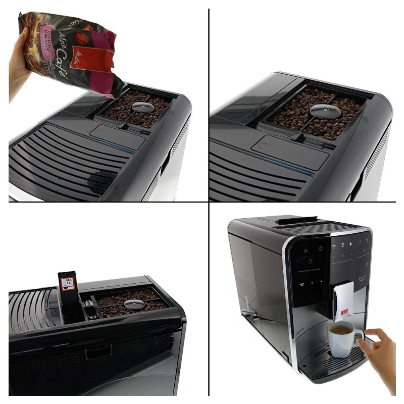 Кофемашина Melitta Caffeo Barista T Smart silver/black