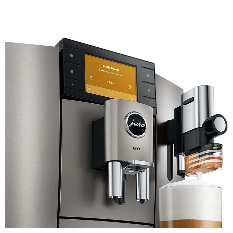 Кофемашина Jura E8 Midnight Silver ED (15712)