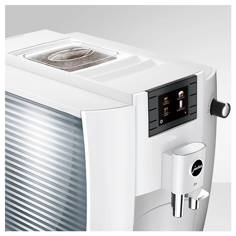 Кофемашина Jura E6 Piano White