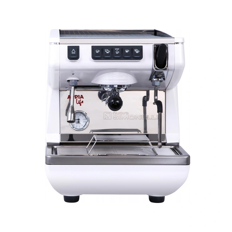 Кофемашина Nuova Simonelli Appia Life 1Gr V 220V white, black, red+high groups