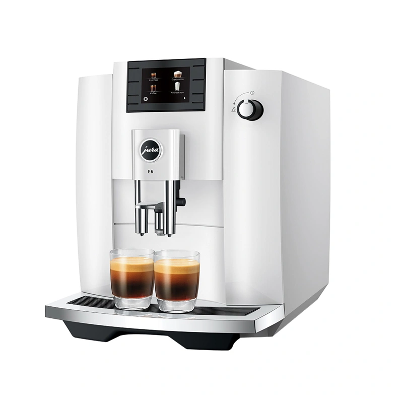 Кофемашина Jura E6 Piano White