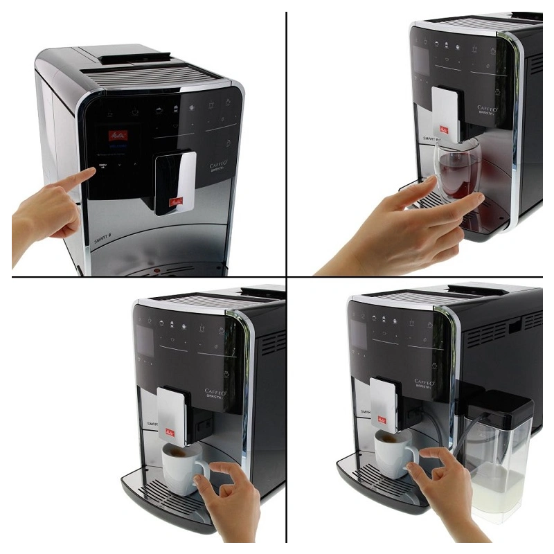 Кофемашина Melitta Caffeo Barista T Smart silver/black