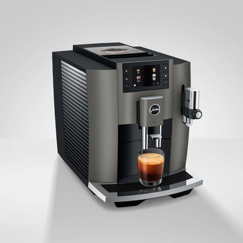 Кофемашина Jura E8 Dark Inox