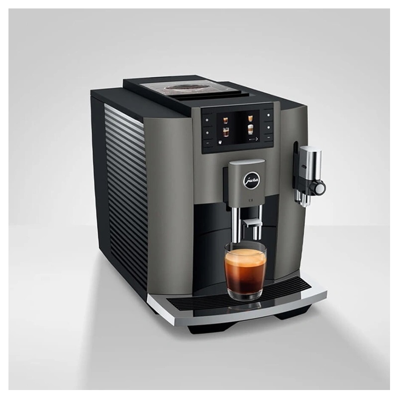 Кофемашина Jura E8 Dark Inox