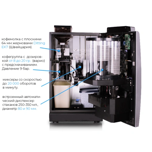 Кофемашина автоматическая Jetinno JL28 Black