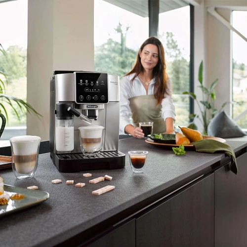 Кофемашина DeLonghi ECAM220.80.SB Кофемашина; мерная ложка; полоска-индикатор жесткости воды