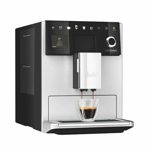 Кофемашина Melitta F630-211 Latte Select серый