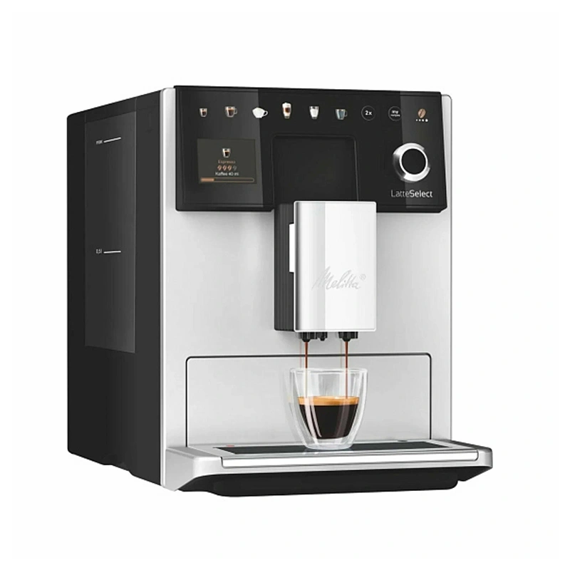 Кофемашина Melitta F630-211 Latte Select серый