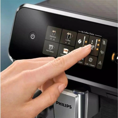 Кофемашина Philips EP2334/10 Series 2300 LatteGo документация, мерная ложка, тестовая полоска для проверки жесткости воды и фильтр АкваКлин