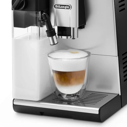 Кофемашина DeLonghi ETAM29.660.SB Графин для молока; мерная ложка; полоска для определения жёсткости воды; инструкция