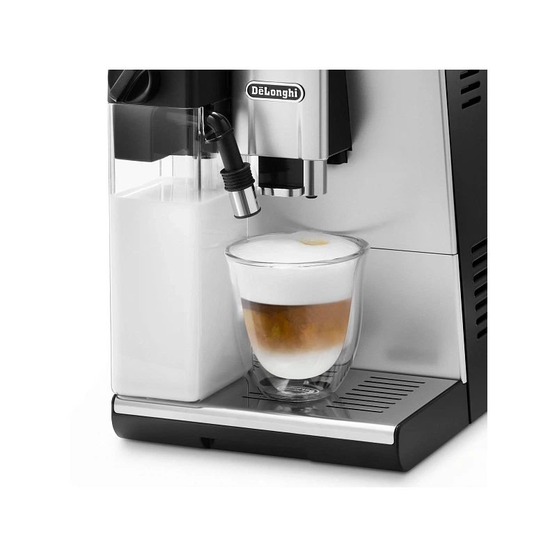 Кофемашина DeLonghi ETAM29.660.SB Графин для молока; мерная ложка; полоска для определения жёсткости воды; инструкция