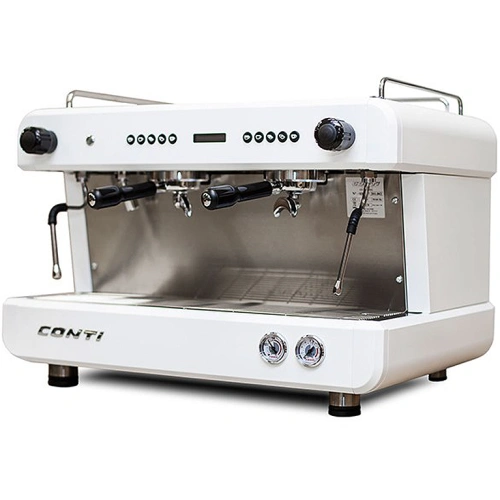 Кофемашина рожковая CONTI CC200 Standard TC 2 группы, белый
