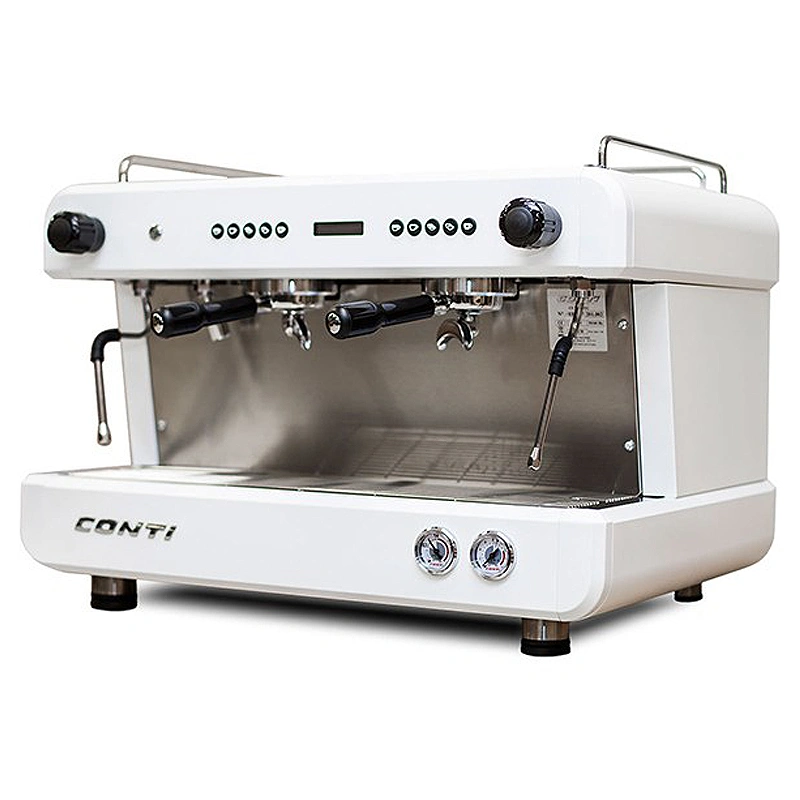 Кофемашина рожковая CONTI CC200 Standard TC 2 группы, белый