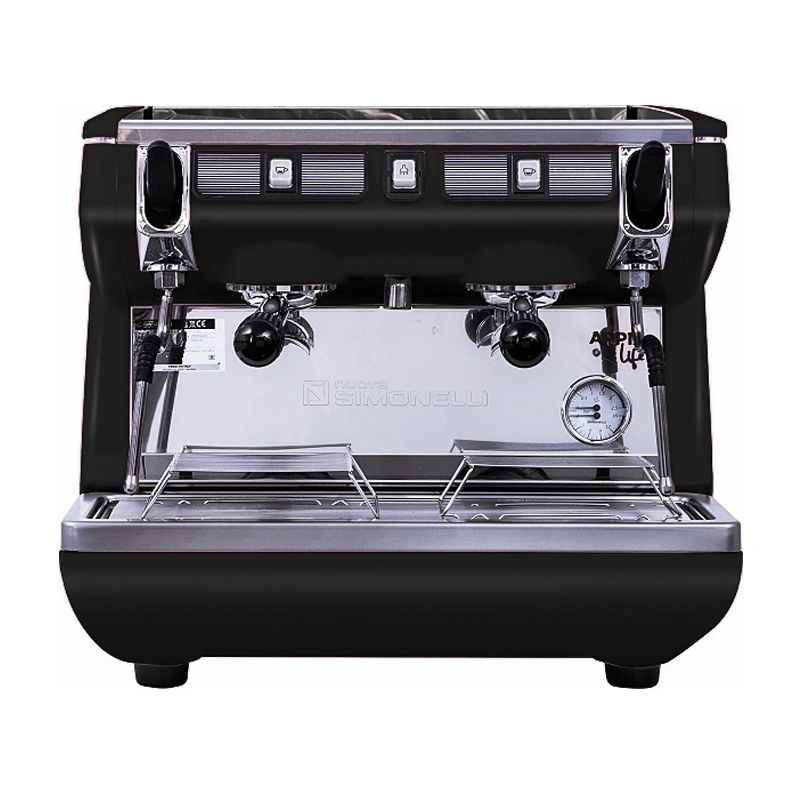 Кофемашина Nuova Simonelli Appia Life Compact 2Gr S 220V black, white, red+economizer+high groups