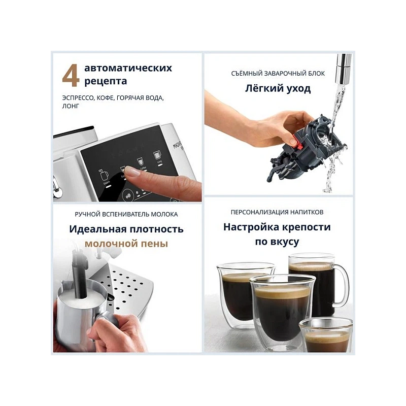 Кофемашина DeLonghi ECAM220.20.W