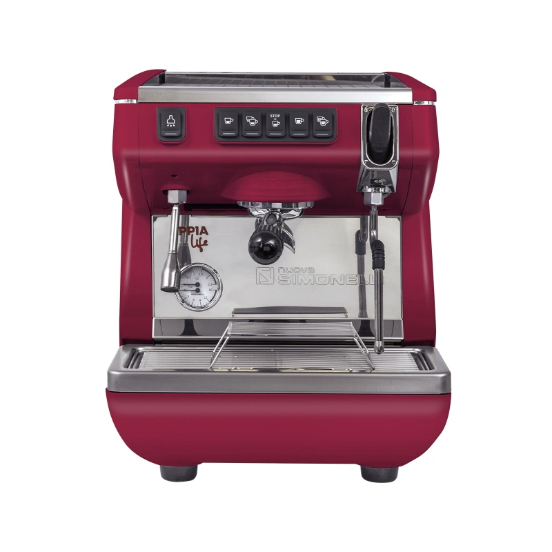 Кофемашина Nuova Simonelli Appia Life 1Gr V 220V white, black, red+high groups