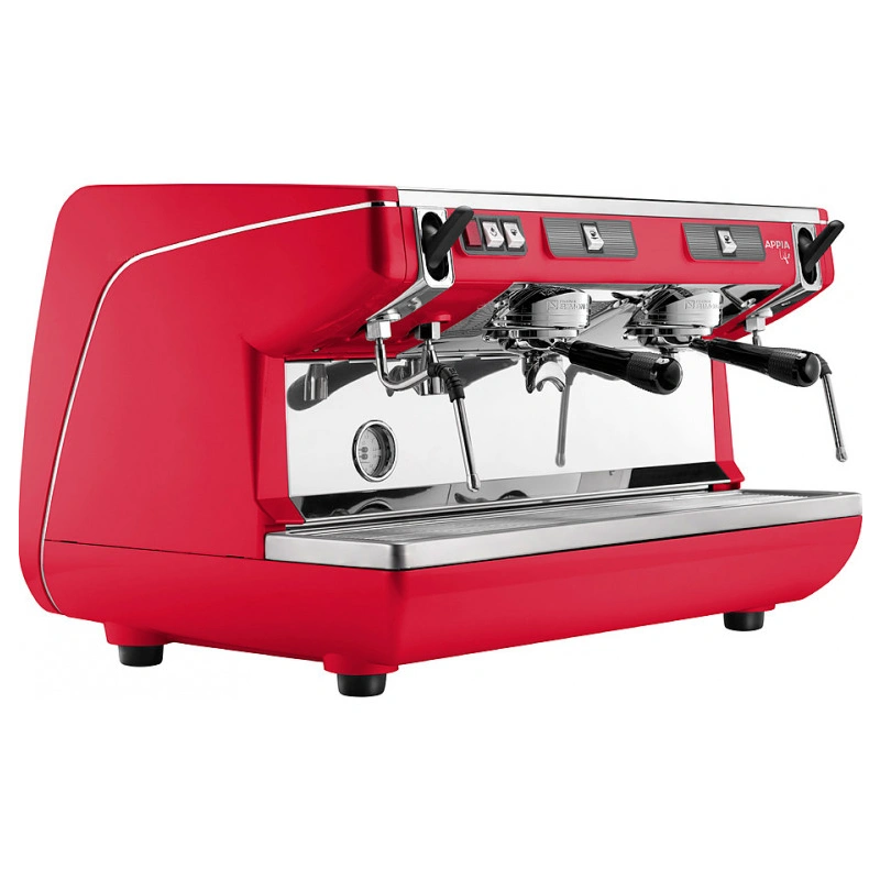 Кофемашина Nuova Simonelli Appia Life 2Gr S 220V black, white, red+economizer+high groups